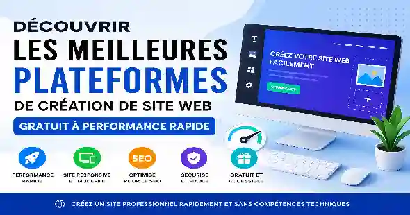 Les meilleures plateformes de création de site Web gratuit